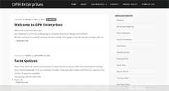 Desktop Screenshot of dphenterprises.com